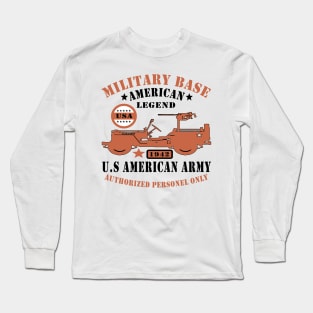 military base Long Sleeve T-Shirt